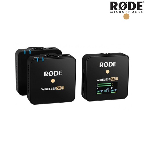 RODE Wireless GO II 2채널 무선마이크