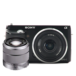 SONY NEX-F3(16mm +18-55mm 더블렌즈킷) 