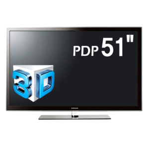 [삼성PDP]51형 3DTV  PN51D550C1F  3일 대여가 (거치대포함)